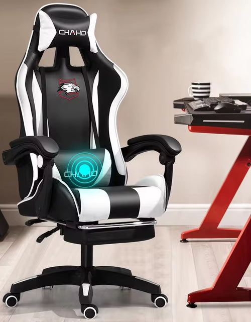 Load image into Gallery viewer, WCG Gaming Chair Computer Chair High-Quality Gaming Chair Leather Internet LOL Internet Cafe Racing Chair Office Chair Gamer New
