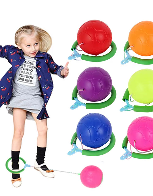 Load image into Gallery viewer, 1PC Skip Ball Outdoor Fun Toy Ball Classical Skipping Toy Exercise Coordination and Balance Hop Jump Playground May Toy Ball
