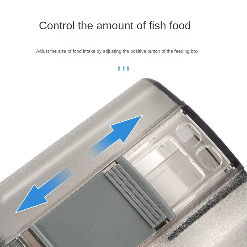 Automatic Aquarium Fish Tank Feeder Timing/Wifi Wireless Smart Phone App Intelligent Speaker Voice Remote Control Fish Feeding