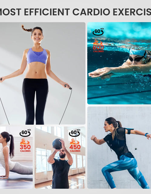 Load image into Gallery viewer, Smart Jump Rope, Fitness Skipping Rope with APP Data Analysis and HD LCD Display
