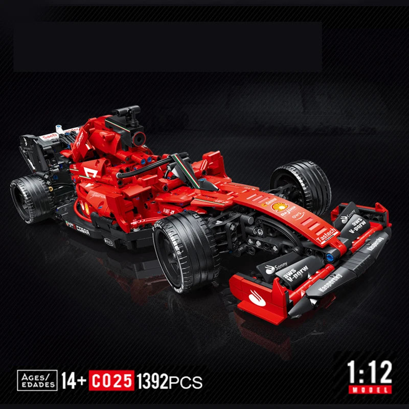 High-Tech Building Blocks F1 Formula 1 Remote Control Super Racing Car Moc Bricks RC Technical Model Toy Creative Expert Gifts