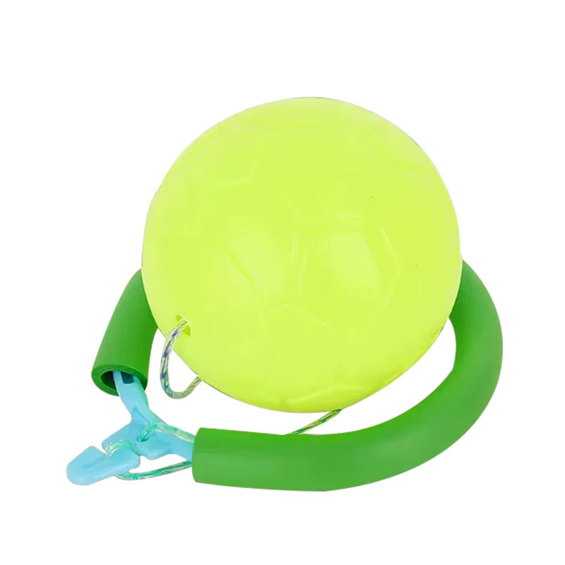 1PC Skip Ball Outdoor Fun Toy Ball Classical Skipping Toy Exercise Coordination and Balance Hop Jump Playground May Toy Ball